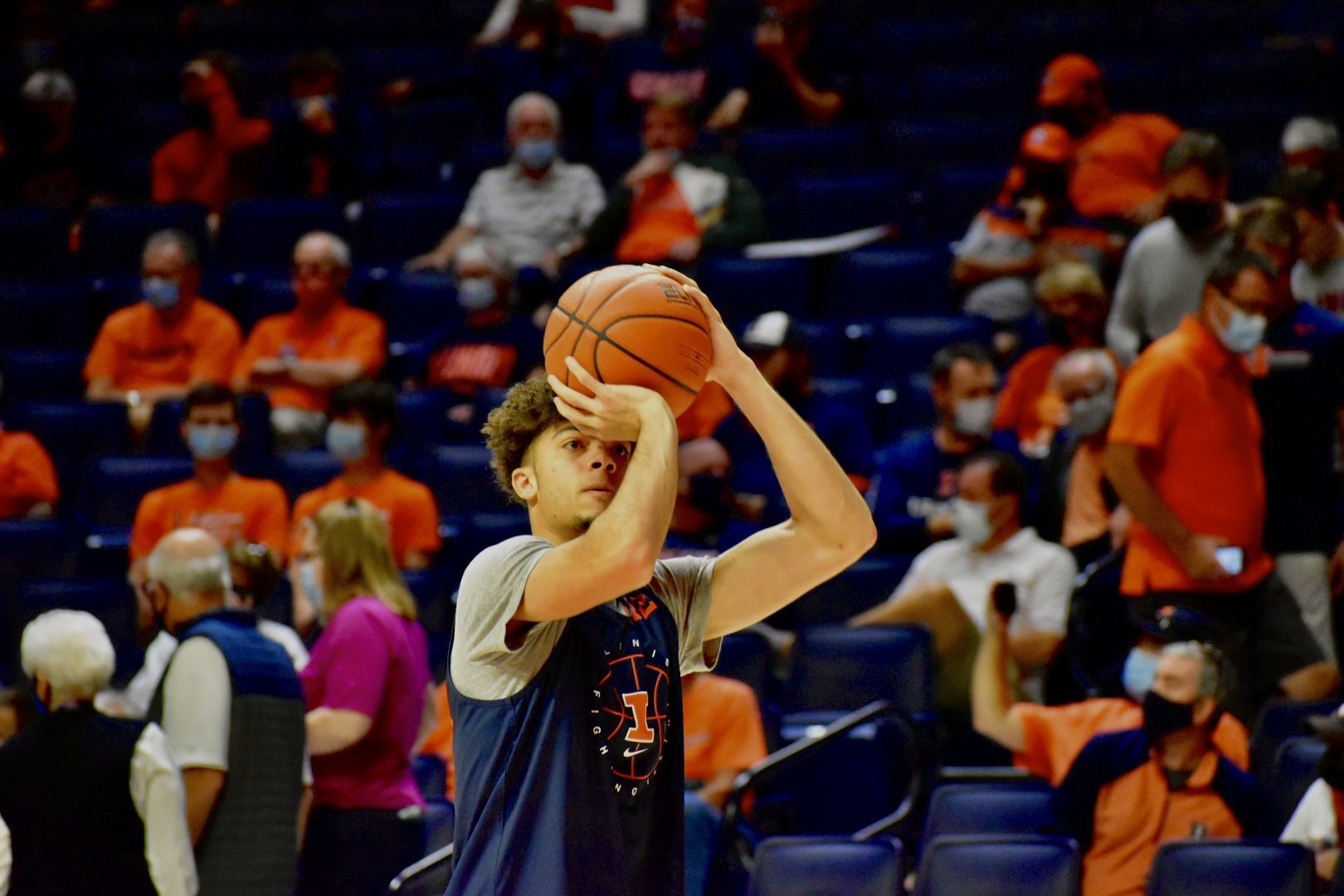 Photos: Illinois hosts open practice